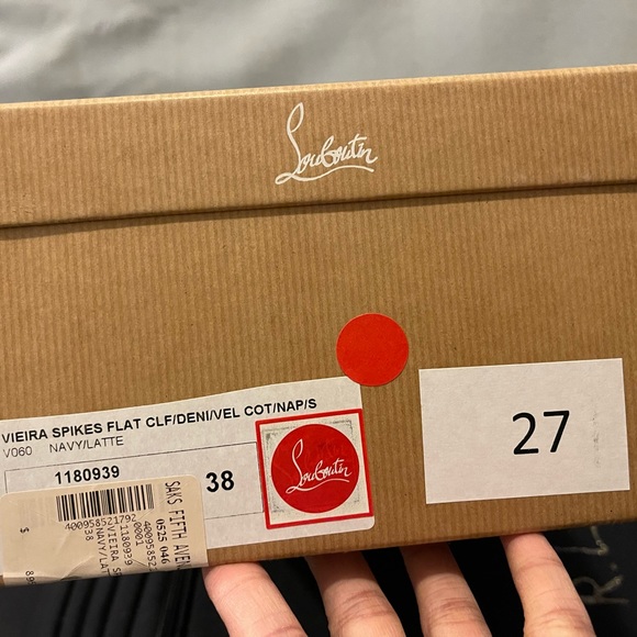 Louboutin sneakers size 38 - Picture 2 of 2